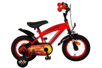 Disney cars kinderfiets - jongens - 12 inch - rood