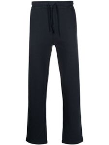 Corneliani pantalon à taille à lien de resserrage - Bleu