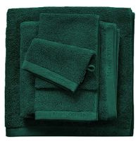 Marc O'Polo Timeless Tone Uni Pine Green-6 x Gastendoekjes (30 x 50 cm)