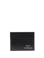 Polo Ralph Lauren porte-cartes Suffolk en cuir - Noir - thumbnail