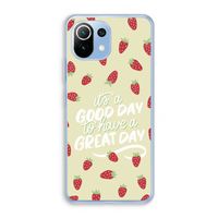 Don't forget to have a great day: Xiaomi Mi 11 Lite Transparant Hoesje