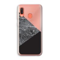 Combinatie marmer: Samsung Galaxy A20e Transparant Hoesje