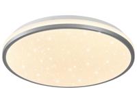 LIVARNO LED-plafondlamp met kleurregeling (Chroom)