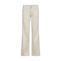 Mos Mosh - Beige | Dames | Broek | Beige | 32 | regular | Kamst mode