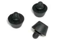 Premier/ Pro rubbertjes onderkant mantel (3 st)