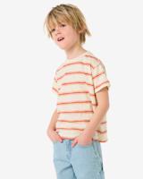 HEMA Kinder T-shirt strepen bomen - 2 stuks groen (groen)