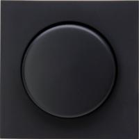 Enzo Kopp hk07 antraciet afdekplaat + knop dimmer - 4623030