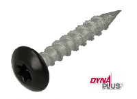 Dynaplus® | TUINBESLAGSCHROEF AR-SILVER OVK ZWARTE KOP TX-30 6.0X40 | (50) - thumbnail