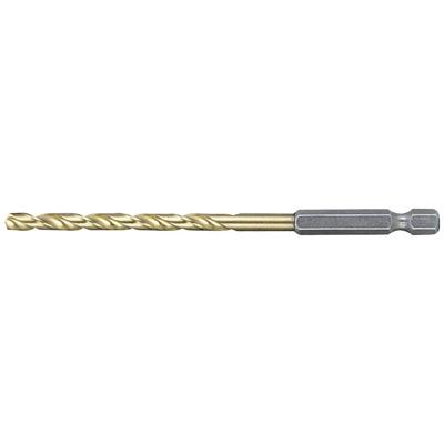 Makita D-14956 HSS TiN Metaal-spiraalboor 1 stuks 4.2 mm Gezamenlijke lengte 95 mm Titanium gecoat 1/4 (6.3 mm) 1 stuk(s)
