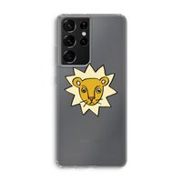 Kleine leeuw: Samsung Galaxy S21 Ultra Transparant Hoesje