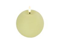 Bolkaars rustiek LED rond Lyon M creme hoogte 11 x 10 cm