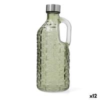 Waterfles Quid Calypso Groen Glas 1 L (12 Stuks)
