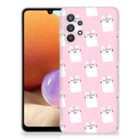 Samsung Galaxy A32 4G | A32 5G Enterprise Editie | TPU Hoesje | Sleeping Cats