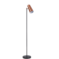 Brooklyn koper vloerlamp