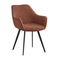 Luca Boucle Leaf Brown-13771