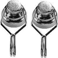 Connex magneet neodym haak 25mm 21kg 2st - dy7100039