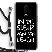 De Sleur: OnePlus 7 Transparant Hoesje met koord