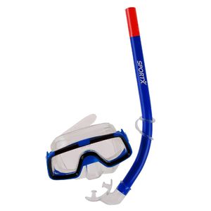 Snorkelset  blauw voor kids   -