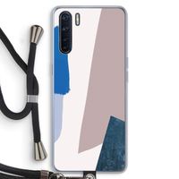 Lapis: Oppo A91 Transparant Hoesje met koord Lapis: Oppo A91 Transparant Hoesje met koord