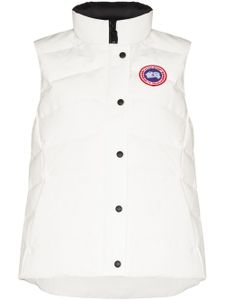 Canada Goose gilet matelassé Freestyle - Blanc