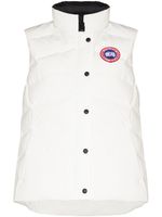 Canada Goose gilet matelassé Freestyle - Blanc