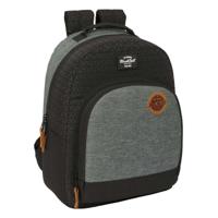 Schoolrugzak BlackFit8 Old school Zwart Grijs 32 x 42 x 15 cm