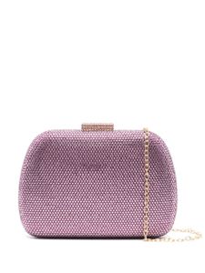 SERPUI pochette Ang à ornements en cristal - Violet