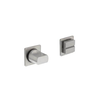 Intersteel WC-sluitingTira met klein rozet vierkant RVS - 0035.343960