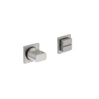 Intersteel WC-sluitingTira met klein rozet vierkant RVS - 0035.343960 Intersteel WC-sluitingTira met klein rozet vierkant RVS - 0035.343960