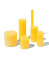 HEMA Rustieke kaarsen geel (geel)