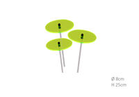3 stuks! Zonnevangers Groen klein 25x8 cm Cazador Del Sol - Cazador del sol