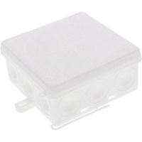Wiska KA 012 WH Aftakkast (l x b x h) 86 x 86 x 41 mm Crème-wit IP55 1 stuk(s) - thumbnail