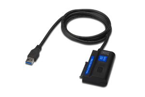 Digitus HDD/ SSD Adapter [1x USB 3.2 Gen 1 stekker A (USB 3.0) - 1x SATA-combi-bus 15+7-polig] DA-70326 1.20 m