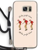 Jingle Ladies: Samsung Galaxy S7 Transparant Hoesje met koord