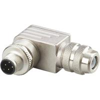 ifm Electronic E12353 Sensor/actuator connector, niet geassembleerd Aantal polen (sensoren): 4 Stekker, haaks 1 stuk(s)