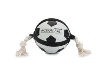 Beeztees Action Voetbal met Touw Ø 19 cm