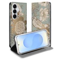 Samsung Galaxy S26 Plus | Bookcase | Vintage Bird Flowers