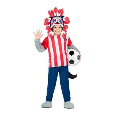Kostuums voor Kinderen Atlético Madrid 5 Onderdelen Amerikaans-Indiaans Maat 3-4 Jaar