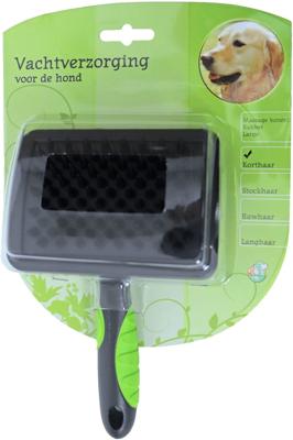 Boon borstel hond rubber massage large - Gebr de boon