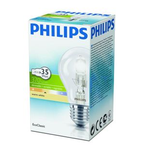 Philips Halogen Classic Halogeenlamp 28W (35W), dimbaar, warm wit met E27-fitting