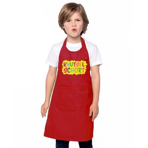 Knutselschort rood kinderen