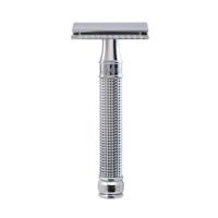 Edwin Jagger Razors Double Edge Safety 3D Diamond Effect Handle Chrome Plated Ref.DE3D14BL 1Stuks Edwin Jagger Razors Double Edge Safety 3D Diamond Effect Handle Chrome Plated Ref.DE3D14BL 1Stuks