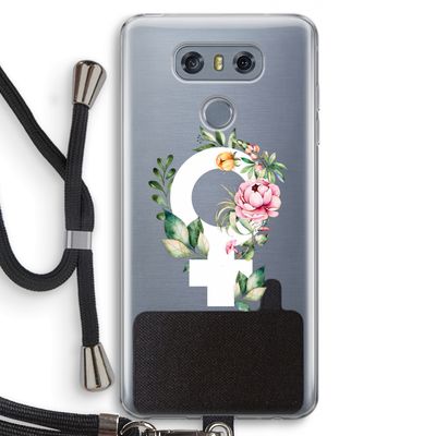Venus: LG G6 Transparant Hoesje met koord