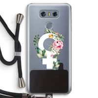 Venus: LG G6 Transparant Hoesje met koord