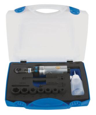 Unior Grs slagmoersleutelset lucht/pneu 3/8"