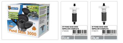 Superfish Onderdelen Pond Skim