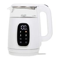ADLER AD 1305 waterkoker wit/zilver