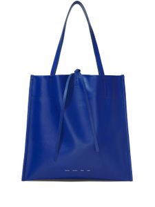 Proenza Schouler White Label sac cabas Twin en cuir nappa - Bleu