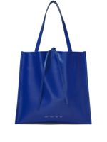 Proenza Schouler White Label sac cabas Twin en cuir nappa - Bleu