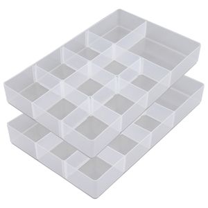 Allstore Organiser voor opslagbox 5,5L en 10L - 2x - 34 x 21 x 4,5 cm